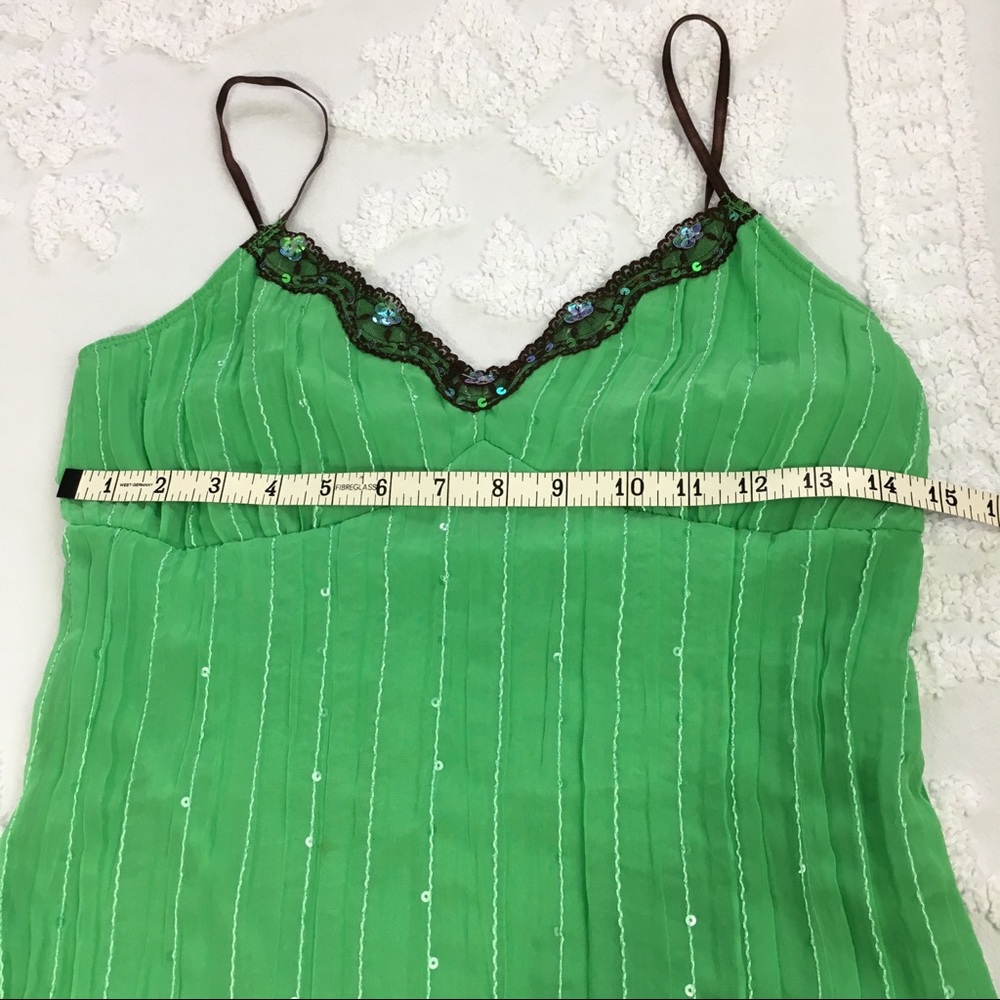 No Boundaries green brown camisole top - Picture 10 of 16